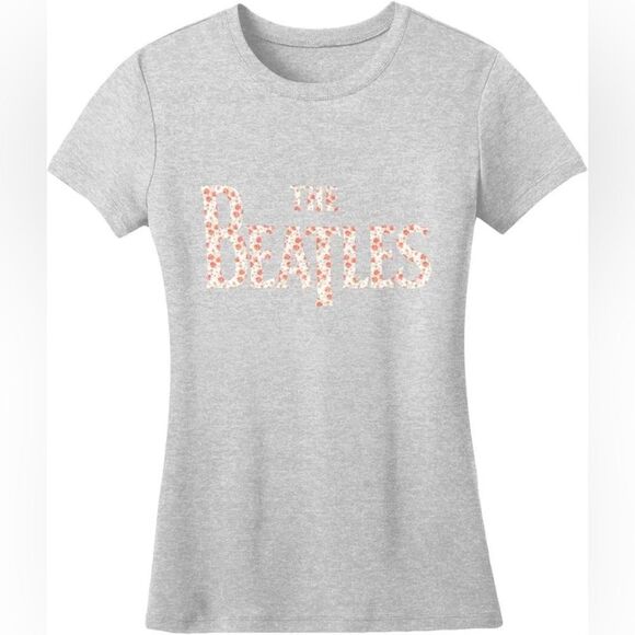 The Beatles Heather Gray Tee - Picture 1 of 5